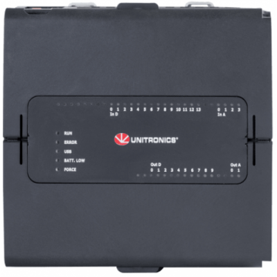 USC-B5-R38 Контроллер UniStream Стандарт 24 VDC, 24DI (из них 4 High speed) 2AI, 12RO. Unitronics USC-B5-R38 Контроллер UniStream Стандарт 24 VDC, 24DI (из них 4 High speed) 2AI, 12RO. Unitronics
