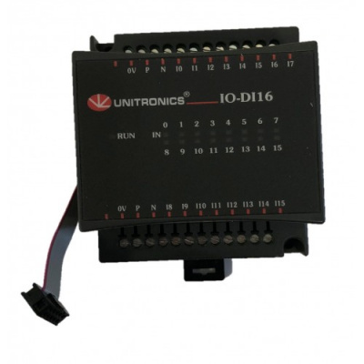 IO-DI16 Модуль дискретного ввода 16DI, 24VDC Unitronics IO-DI16 Модуль дискретного ввода 16DI, 24VDC Unitronics